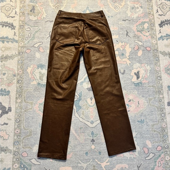 NWT Paige faux leather pants - Picture 2 of 3